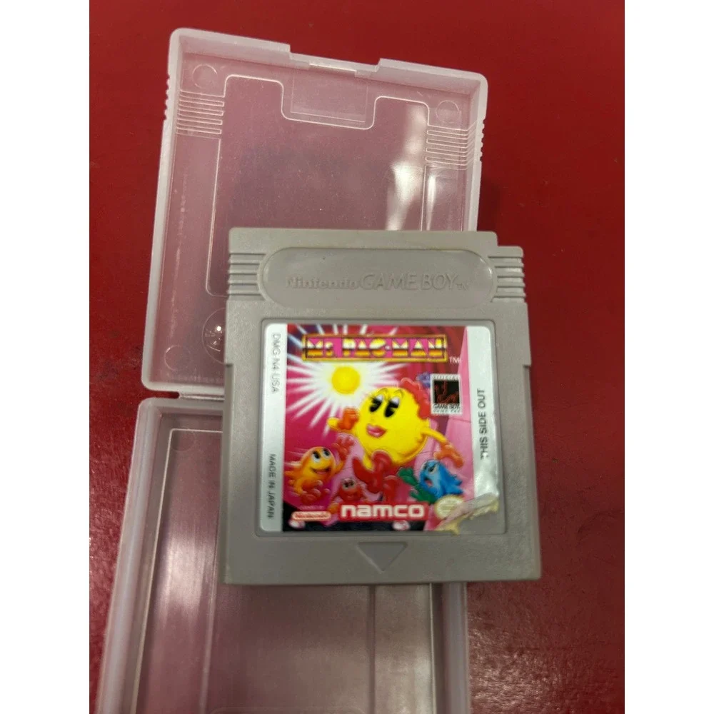 Nintendo Ms. Pac-Man Game Boy Cartridge Arcade Retro Gaming 90s Namco